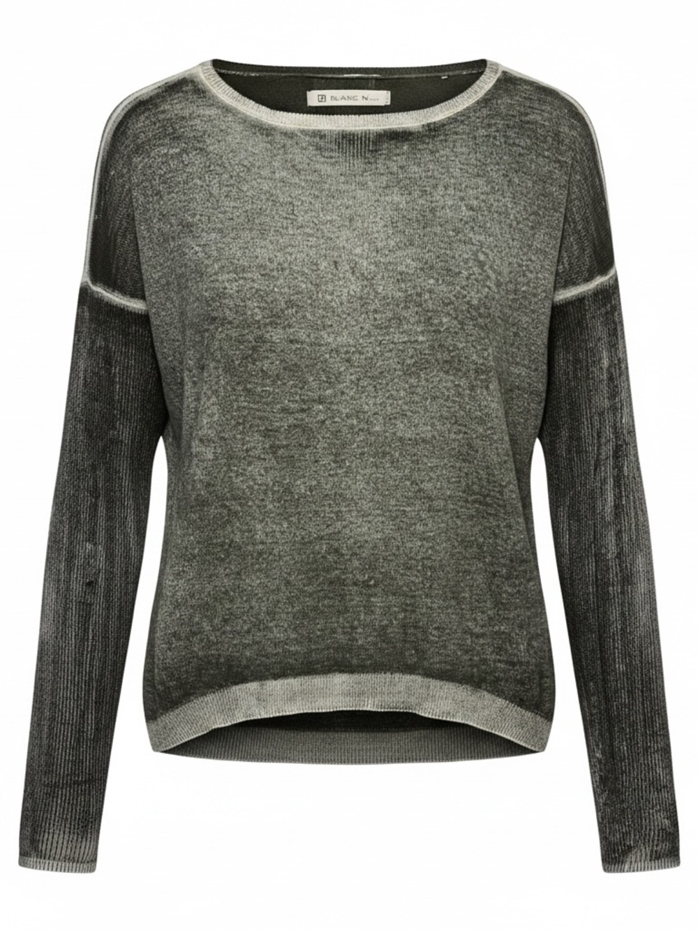 Blanc Noir Dark Forest Huntress Mesh Boyfriend Sweater Size M